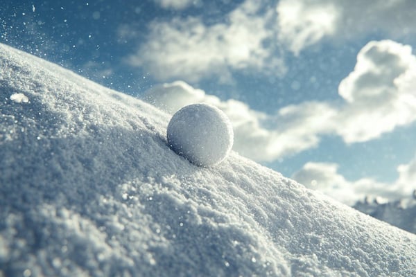snow-ball-down-hill-momentum