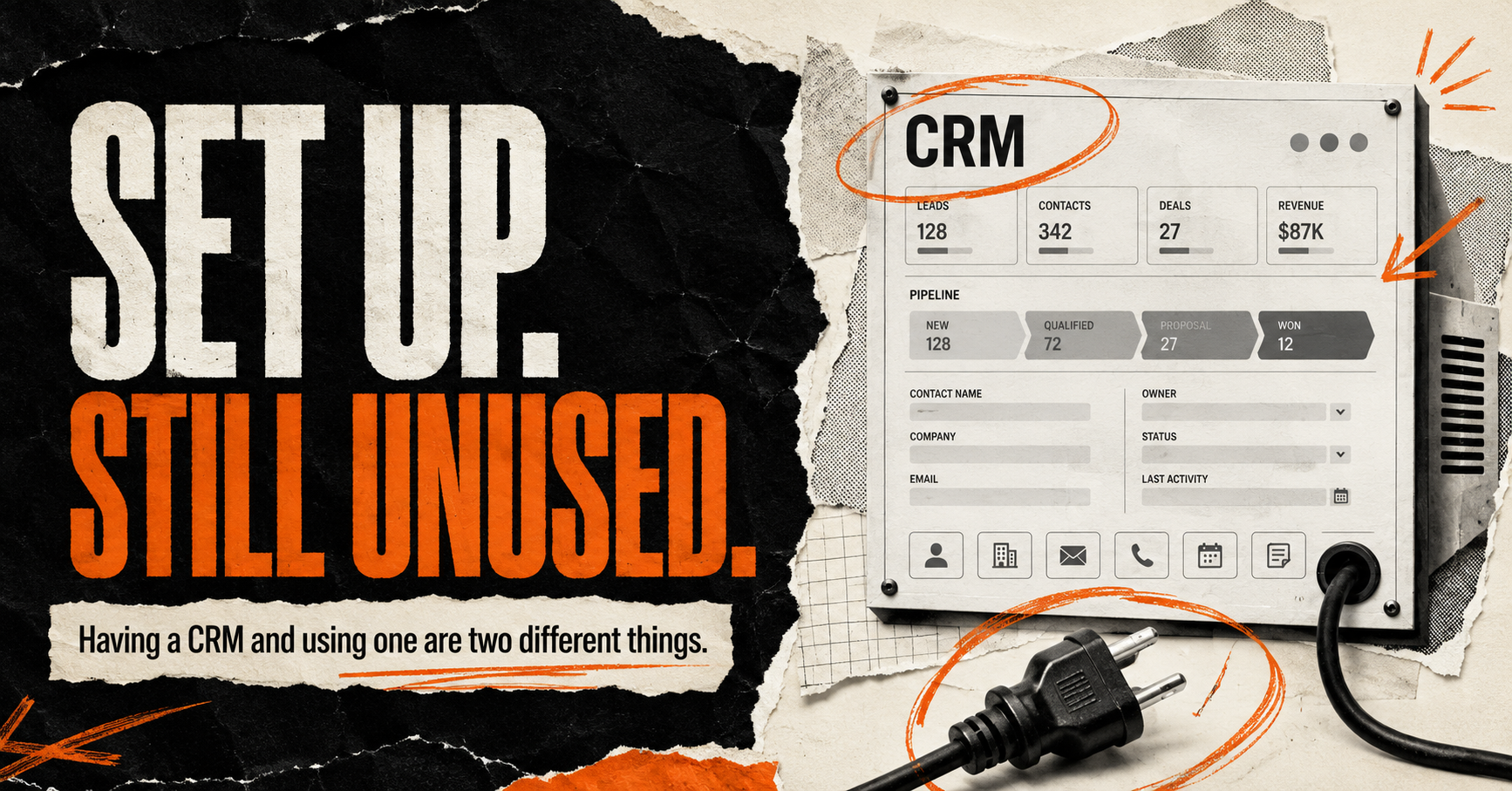 Having a CRM and Using a CRM Are Two Very Different Things